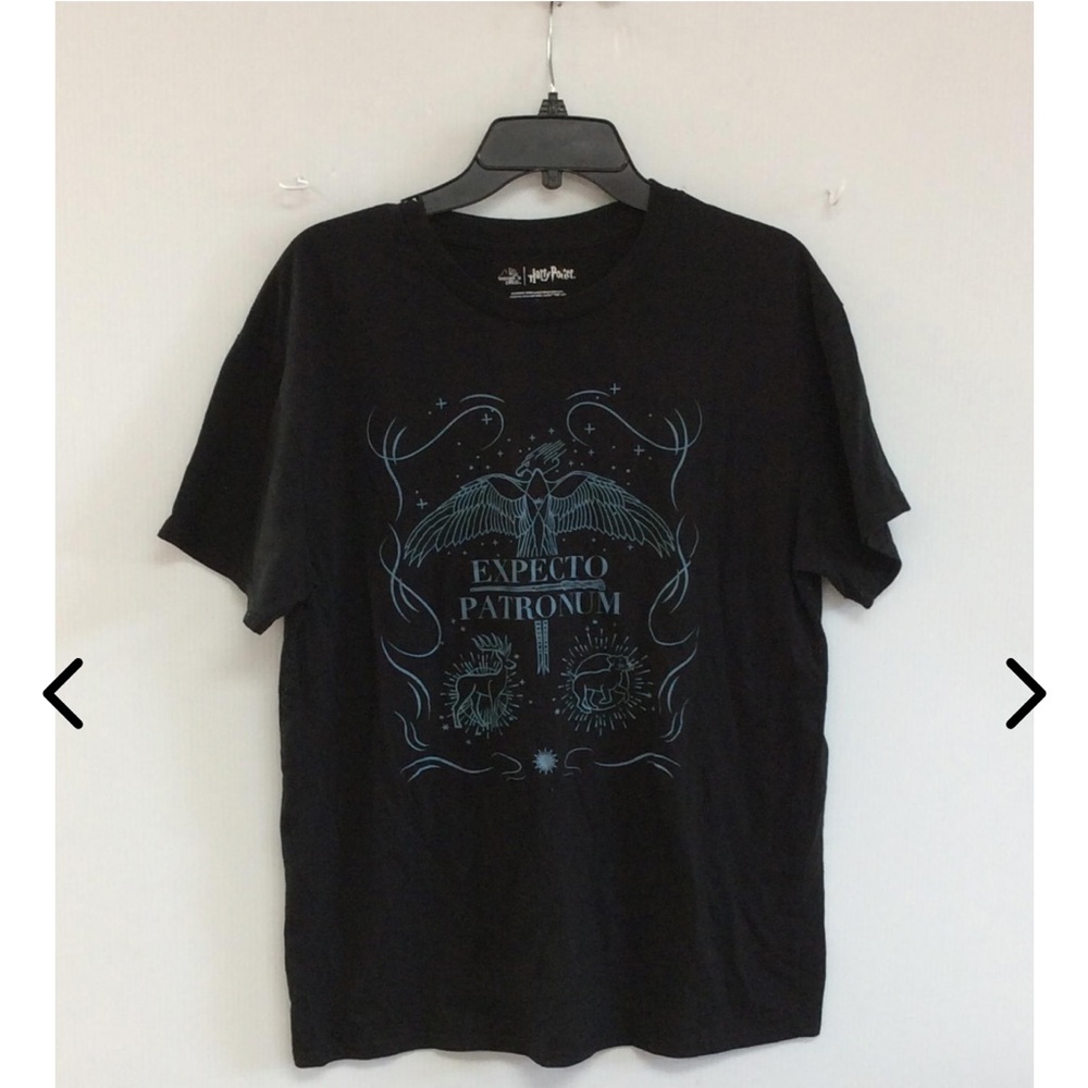 Harry Potter Black Graphic Short Sleeve Tee